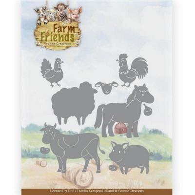 Find It Trading Yvonne Creations Farm Friends - Farm Animals